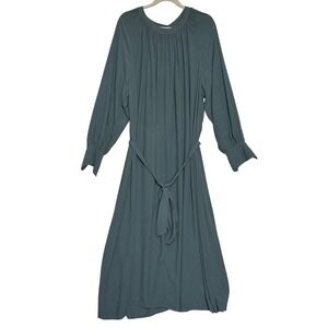 vintage prom dress 90s Spaghetti Straps 90S Green Prom Dress Vintage Green Party Dress US6 / Green